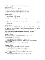 Tài liệu Đề Thi Thử Tốt Nghiệp Toán 2013 - Phần 8 - Đề 15 pptx