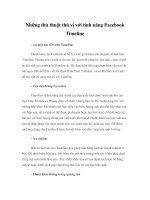 Tài liệu Những thủ thuật thú vị với tính năng Facebook Timeline docx