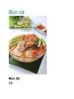 Tài liệu Bún cá doc