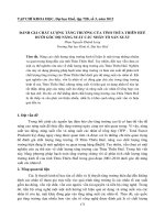 Tài liệu ĐÁNH GIÁ CHẤT LƯỢNG TĂNG TRƯỞNG CỦA TỈNH THỪA THIÊN HUẾ DƯỚI GÓC ĐỘ NĂNG SUẤT CÁC NHÂN TỐ SẢN XUẤT pot