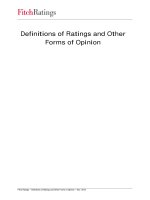 Tài liệu Definitions of Ratings and Other Forms of Opinion pdf