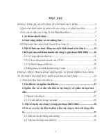 hoạt động đầu tư phát triển tại công ty cổ phần viễn thông tin học bưu điện. thực trạng và giải pháp