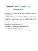 Tài liệu Viết Gmail trên Chrome không cần Internet pptx