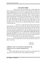 dự báo nhu cầu điện năng của việt nam đến năm 2010