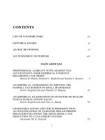 Tài liệu Taxation without Representation in Contemporary Rural China ppt