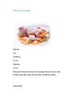 Tài liệu Chim cút nhồi gan ngỗng pdf