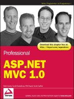 Tài liệu Professional ASP.NET MVC 1.0 docx