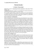 Tài liệu NETWORK SECURITY BY DAVID G.MESSERSCHMITT ppt