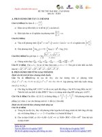 Tài liệu ĐỀ THI THỬ ĐẠI HỌC, CAO ĐẲNG Môn thi : TOÁN potx