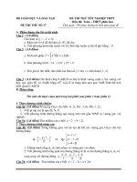 Tài liệu Đề Thi Tốt Nghiệp Toán 2013 - Phần 6 - Đề 4 ppt