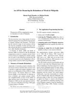 Tài liệu Báo cáo khoa học: 