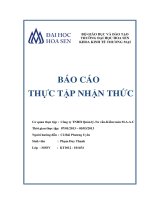 Báo cáo thực tập nhận thức Công ty TNHH Quản lý Tư vấn Kiểm toán M.A.A.C