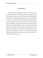 hoàn thiện hoạt động xúc tiến hỗn hợp tại công ty bảo hiểm nhân thọ hà nội