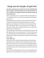 Tài liệu Cùng con trò chuyện về giới tính docx