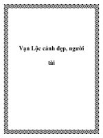 Tài liệu Vạn Lộc cảnh đẹp, người tài pot