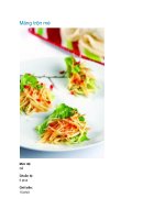 Tài liệu Măng trộn mè doc