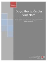 Dược thư quốc gia Việt Nam