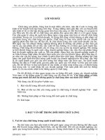 các biện pháp cơ bản trong quá trình đổi mới hệ thống quản lý chất lượng theo mô hình iso 9000