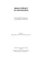 Tài liệu From Conflict to Negotiation pptx