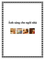 Tài liệu Ánh sáng cho ngôi nhà ppt
