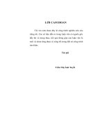 Hoàn thiện cơ chế quản lý thuế TNDN ở việt nam (qua nghiên cứu thực tiễn cục thuế tỉnh nghệ an)