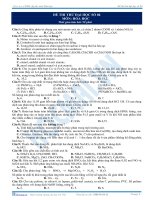 Đề thi thử đại học số 4 - 2013 môn toán thầy phương