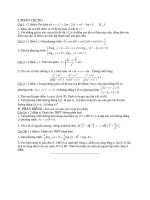 Tài liệu Đề Thi Thử Đại Học Khối A, A1, B, D Toán 2013 - Phần 22 - Đề 17 pptx