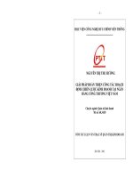 Giải pháp hoàn thiện công tác hoạch định chiến lược kinh doanh tại ngân hàng công thương việt nam