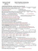 Tài liệu Đề Thi Thử Đại Học Khối B Sinh 2013 - Phần5 - Đề 11 ppt
