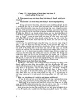 các biện pháp thúc đẩy hoạt động bán hàng ở công ty vật tư- nông sản