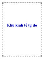 Tài liệu Khu kinh tế tự do pot