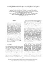 Tài liệu Báo cáo khoa học: 