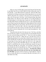 vận dụng một số phương pháp thống kê phản ánh tình hình xuất khẩu thuỷ sản trong những năm qua 1995-2002