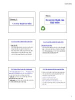 Tài liệu Cơ sở kỹ thuật bảo hiểm pptx