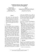 Tài liệu Báo cáo khoa học: 