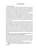 Phân tích tình hình tài chính công ty cổ phần Bảo Hiểm Petrolimex(PJICO) chi nhánh Nghệ An-Trần Hiệp