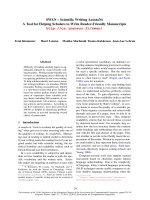 Tài liệu Báo cáo khoa học: 