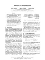 Tài liệu Báo cáo khoa học: 