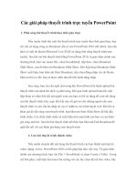Tài liệu Các giải pháp thuyết trình trực tuyến PowerPoint doc