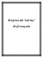 Tài liệu Bí kíp kéo dài 