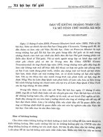 Tài liệu Báo cáo khoa học:Bàn về khủng hoảng kinh tế toàn cầu và mô hình chủ nghĩa xã hội doc