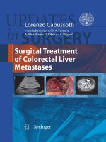 Tài liệu Surgical Treatment of Colorectal Liver Metastases pdf
