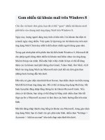 Tài liệu Gom nhiều tài khoản mail trên Windows 8 trên Windows 8 doc