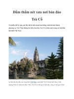 Tài liệu Đằm thắm nét xưa nơi bán đảo Trà Cổ pdf