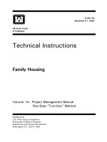 Tài liệu Project Management Manual One-Step “Turn-Key” Method ppt