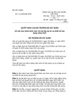 Tài liệu QD 11-2005-BXD(chi phi thiet ke) ppt