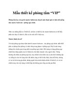 Tài liệu Mẫu thiết kế phòng tắm “VIP” pot