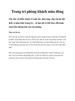 Tài liệu Trang trí phòng khách mùa đông doc