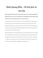 Tài liệu Đình Quang Biểu – Di tích lịch sử văn hóa potx