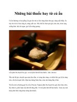 Tài liệu Những bài thuốc hay từ củ ấu pdf